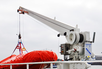 Boat Davit Crane